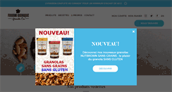 Desktop Screenshot of lafourmibionique.com